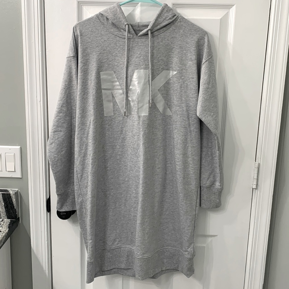 Michael Kors Women’s Long Sleeve Mid Thigh Length Lounge Dress